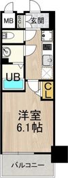 メルディア大正D.C.の間取り画像