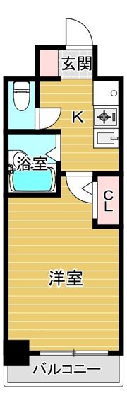 エスリード梅田東の間取り画像