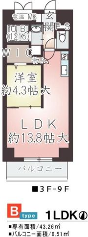 アメティスタの間取り画像