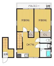 ザ ハウス オブ マダムジュエル C2棟の間取り画像