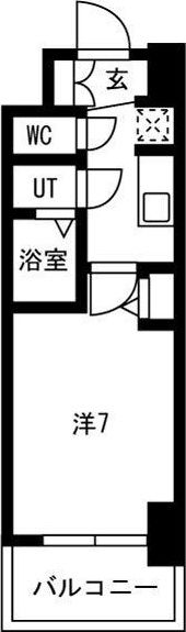 ソルテラスOSAKA緑橋クレアストの間取り画像