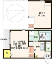 ソレイユ中宮の間取り画像