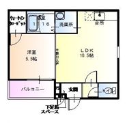 フジパレス 華 北田辺の間取り画像