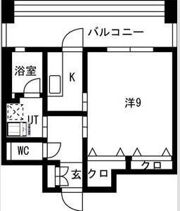 ES-Grande江坂公園（旧ハーヴェスタ江坂）の間取り画像