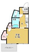 エステムコート四天王寺夕陽丘の間取り画像