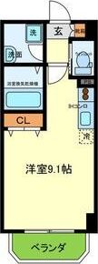 クリスタルエレガンス・EASTの間取り画像