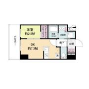 ブランシエスタ都島通の間取り画像