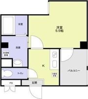 グランエクラ天下茶屋の間取り画像