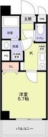 グランエクラ天下茶屋の間取り画像