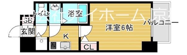 エスリード京橋グレイスの間取り画像