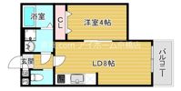 ALEGRIA鶴見区今津の間取り画像