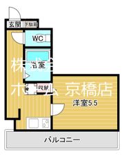 ライラック都島本通の間取り画像