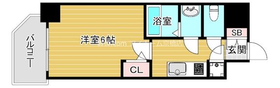 S-RESIDENCE都島Luxの間取り画像
