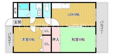 ミオハイツザコの間取り画像