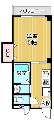 グロースハイツ天満IIの間取り画像
