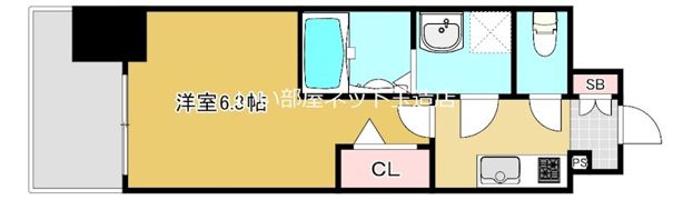 フォーリアライズ大阪ミッテの間取り画像