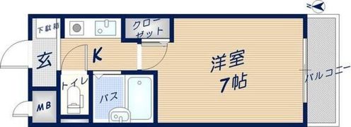フラワーガーデンの間取り画像
