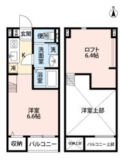 Pleiades長瀬（プレアデス ナガセ）の間取り画像
