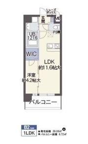 サニティ関目の間取り画像
