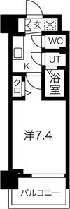 フォーリアライズ天王寺ヴァロールの間取り画像