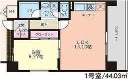 S-FORT桜川の間取り画像