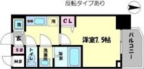 リッツ難波南IIの間取り画像