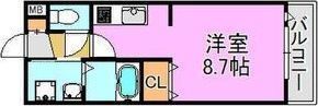 レーヴメゾン東住吉の間取り画像