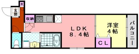 H-maison平野North IIIの間取り画像