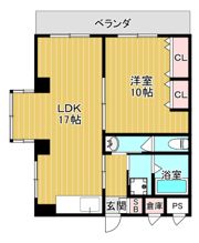 三恵グランドハイツの間取り画像