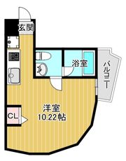 パークフロント北梅田の間取り画像