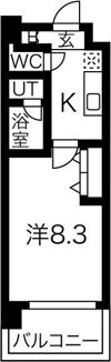スプランディッド新大阪IIIの間取り画像