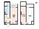 Ferris 林寺（フェリスハヤシジ）の間取り画像