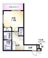 フジパレス桃谷の間取り画像