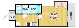 Luxe布施北IIの間取り画像