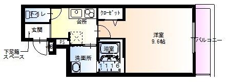 フジパレス喜連西II番館の間取り画像