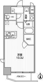 La Douceur梅田Westの間取り画像