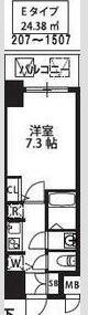 S-RESIDENCE新大阪駅前の間取り画像