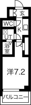 ファーストフィオーレ難波南パークサイドの間取り画像