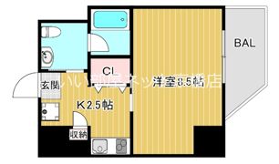 アクエルド緑地公園の間取り画像