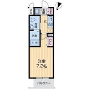 グランルージュ中之島南の間取り画像