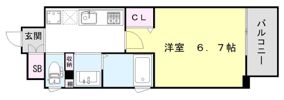 サンシャイン都島の間取り画像