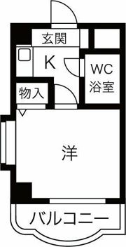 エンデバーハナの間取り画像