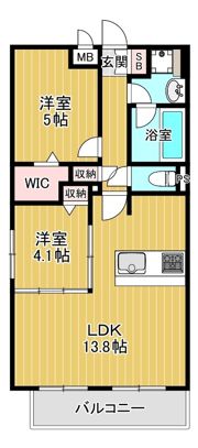 LAMINAの間取り画像