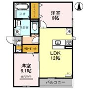 パインフローリッシュ西田辺の間取り画像