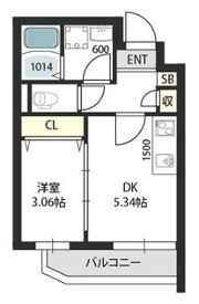 GRAND STEADY 天王寺町の間取り画像