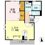 スクエアプレイス天王寺東 A棟の間取り画像