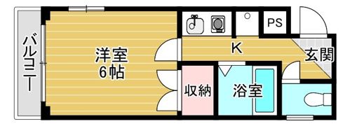 マンションベルの間取り画像