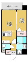 Luxe玉造南の間取り画像