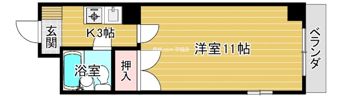 東洋プラザ蒲生の間取り画像