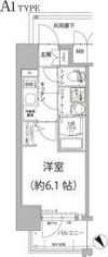 エスリード大阪プライムゲートの間取り画像
